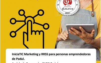 IniciaTic Marketing y RRSS para personas emprendedoras