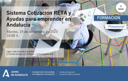 Sistema cotización RETA y ayudas para emprender en Andalucía