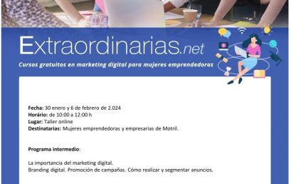 Taller extraordinarias.net: La importancia del marketing digital