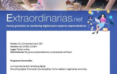 Talleres Extraordinarias.net: La importancia del Marketing Digital.