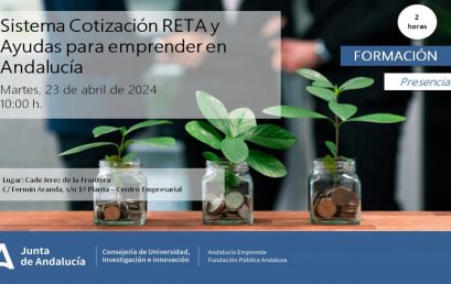 Sistema Cotización RETA y ayudas para emprender en Andalucía