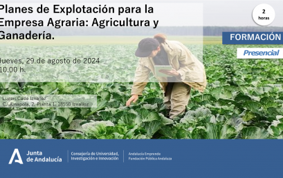 Planes de Explotación en la Empresa Agraria: Agricultura y ganadería.