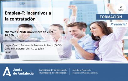 Emplea-T: incentivos a la contratación.