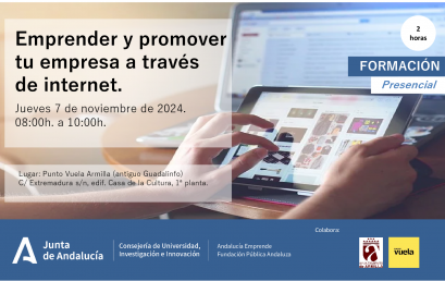 Emprender y promover tu empresa a través de internet.