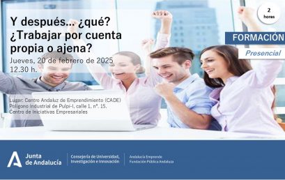 Y después… ¿qué?¿Trabajar por cuenta propia o por cuenta ajena?